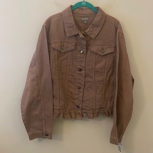 Cute Mauve Jacket Size 3X - NWT